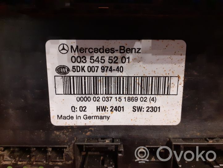 Mercedes-Benz C W203 Boîte à fusibles 5DK00797440