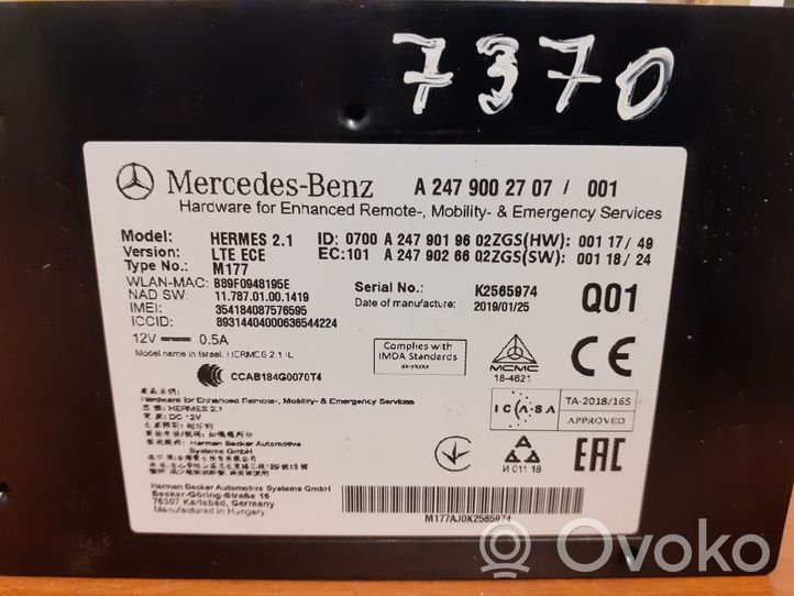 Mercedes-Benz A W177 Muut laitteet 7370
