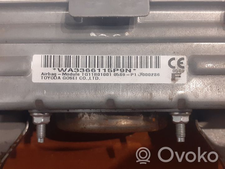 Toyota RAV 4 (XA40) Poduszka powietrzna Airbag pasażera 0589P10031