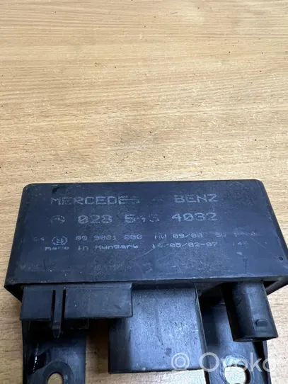 Mercedes-Benz ML W163 Other relay 0285454032