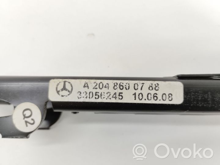 Mercedes-Benz C W204 Regulacja wysokości pasów bezpieczeństwa A2048600788