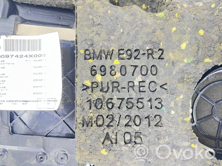 BMW 3 E92 E93 Rear door card panel trim 6980700