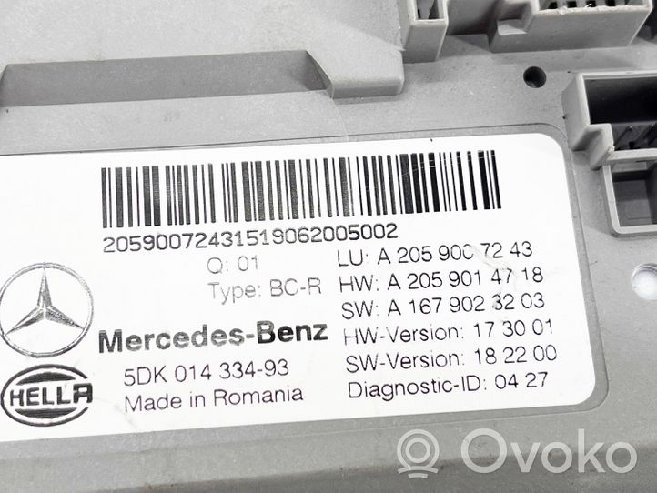 Mercedes-Benz C W205 Sulakerasia A2059007243