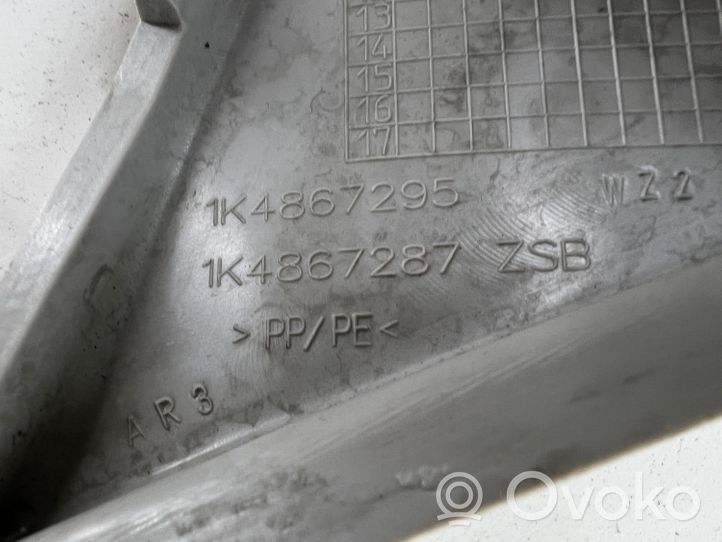 Volkswagen Golf VI D-pilarin verhoilu (yläosa) 1K4867295