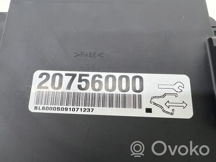 Opel Insignia A Ohjaustehostimen ohjainlaite/moduuli 20756000