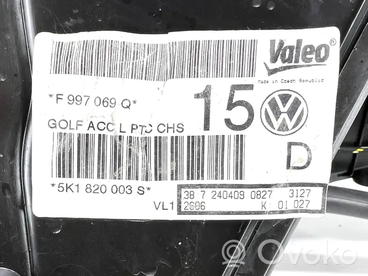 Volkswagen Golf VI Scatola climatizzatore riscaldamento abitacolo assemblata 5K1820003S