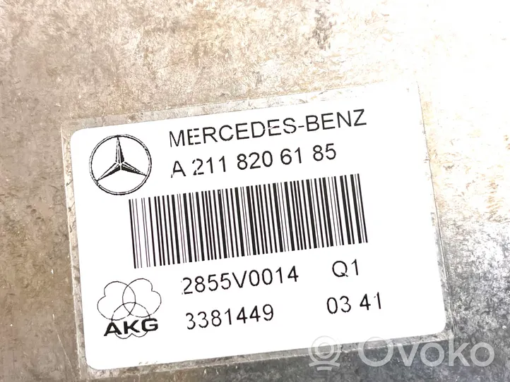 Mercedes-Benz E W211 Unité de commande, module téléphone A2118206185