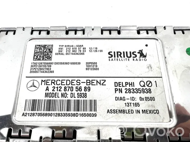 Mercedes-Benz CLA C117 X117 W117 Wzmacniacz audio A2128705689