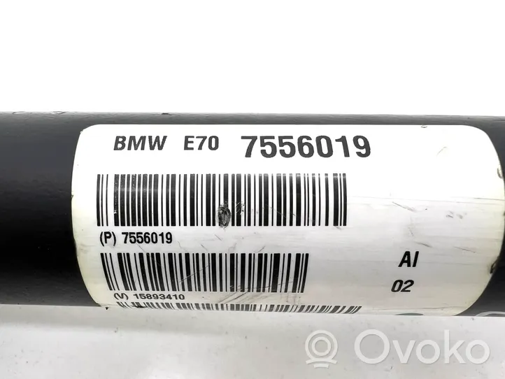 BMW X5 E70 Albero di trasmissione anteriore 7556019