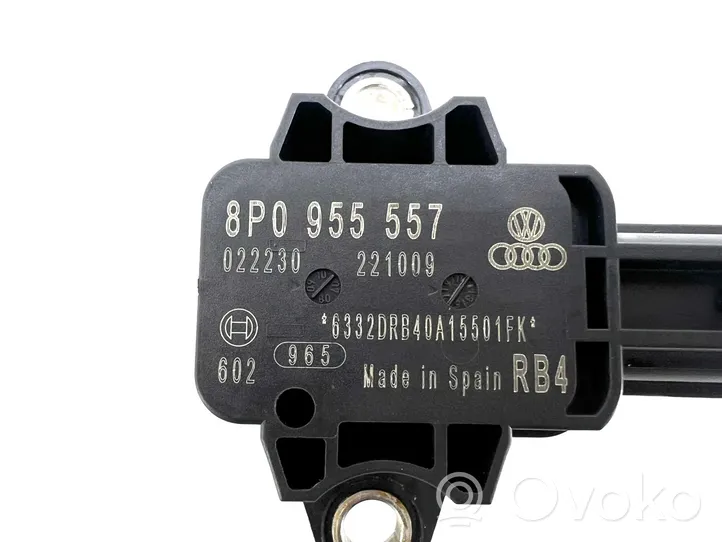 Audi A3 S3 A3 Sportback 8P Sensore d’urto/d'impatto apertura airbag 8P0955557