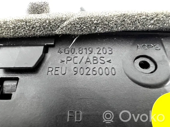 Audi A6 C7 Kratka nawiewu tylna tunelu środkowego 4G0819203