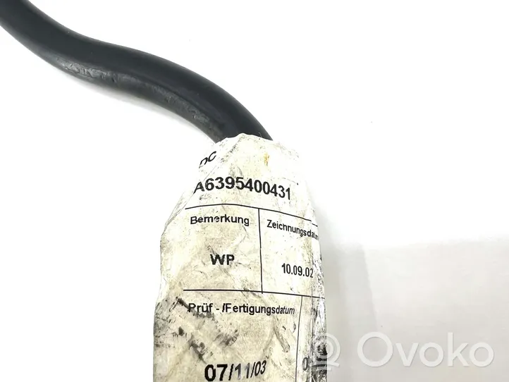 Mercedes-Benz Vito Viano W639 Cavo negativo messa a terra (batteria) A6395400431