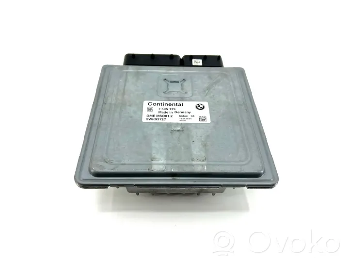 BMW 3 E92 E93 Komputer / Sterownik ECU i komplet kluczy 7595179