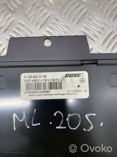 Mercedes-Benz ML W163 Amplificatore A1638202789