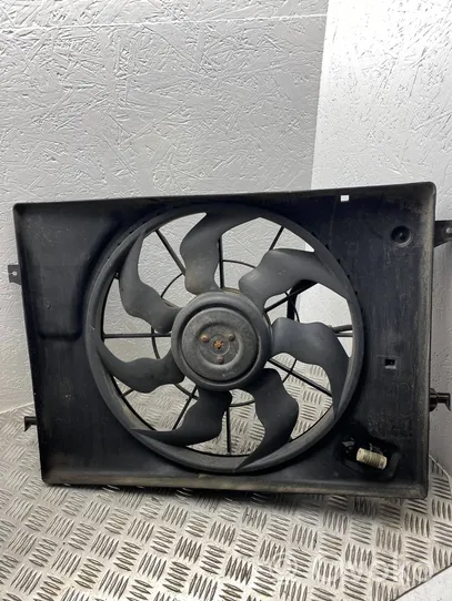 Hyundai Tucson JM Elektrinis radiatorių ventiliatorius 