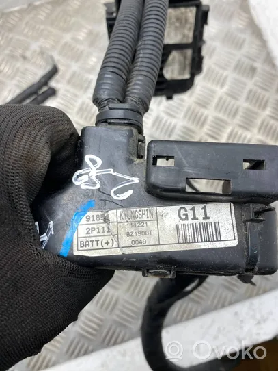 KIA Sorento Câble de batterie positif 918512P111