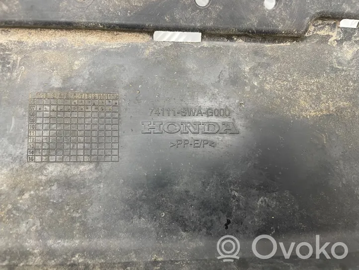 Honda CR-V Protezione anti spruzzi/sottoscocca del motore 74111SWAG000