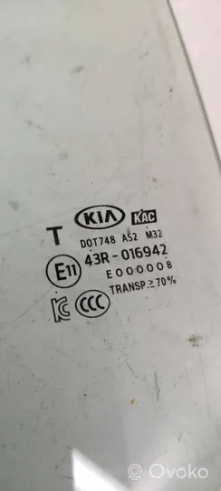 KIA Picanto Vitre de fenêtre porte arrière 43R016942