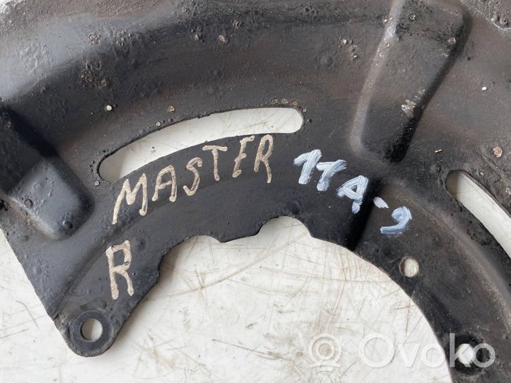 Renault Master III Lamiera paraspruzzi del disco del freno posteriore 
