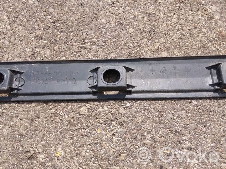 Toyota Prius (XW20) Listello di supporto del sottoporta 7691847010