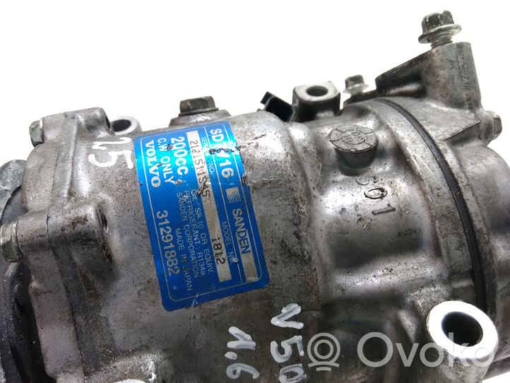 Volvo V50 Kompresor / Sprężarka klimatyzacji A/C 31291882