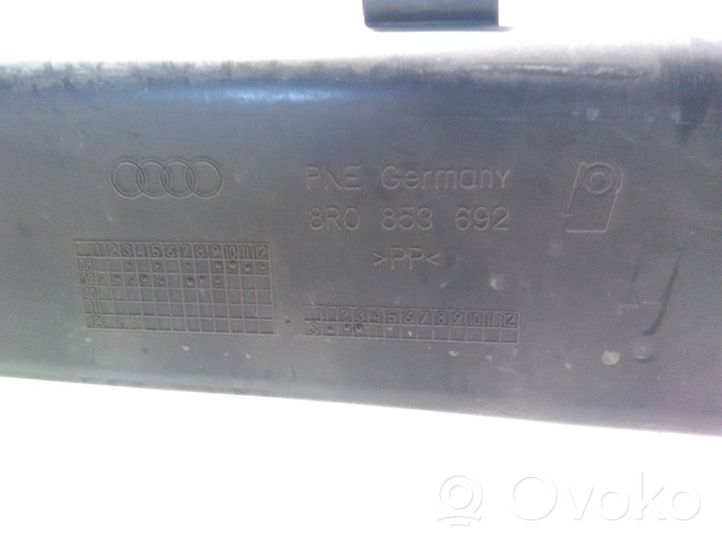 Audi Q5 SQ5 Staffa di rinforzo montaggio del paraurti anteriore 8R0853692