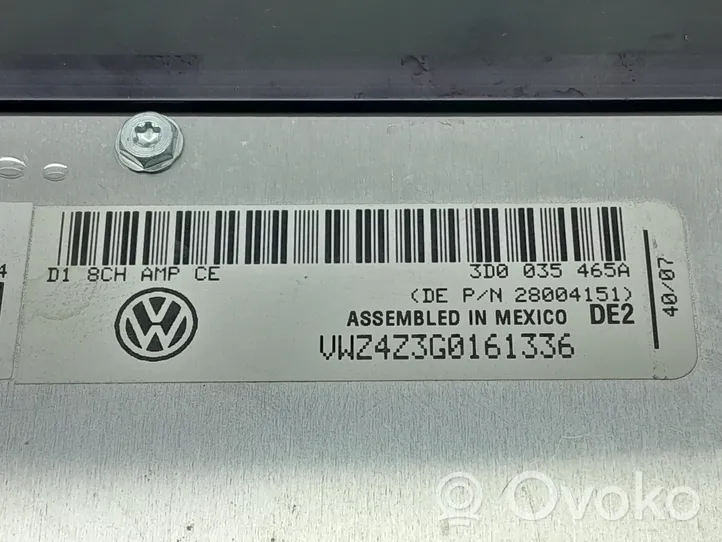 Volkswagen Phaeton Amplificateur de son 3D0035465A