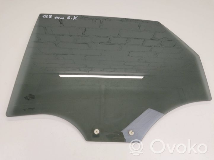 Audi Q3 8U Rear side window/glass 43R006723