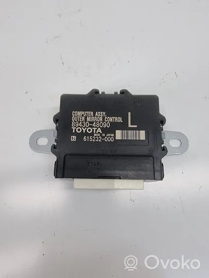 Lexus RX 450H Veidrodelių valdymo blokas 8943048090