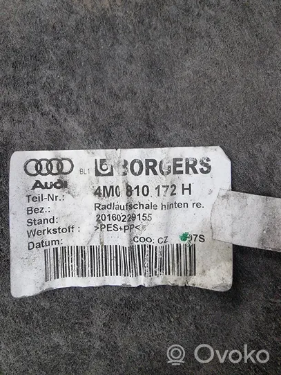 Audi Q7 4M Pare-boue arrière 4M0810172H