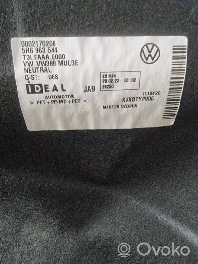 Volkswagen Golf VIII Doublure de coffre arrière, tapis de sol 5H6863544