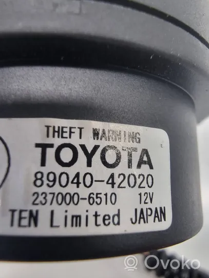 Toyota RAV 4 (XA50) Signalizacijos sirena 8904042020
