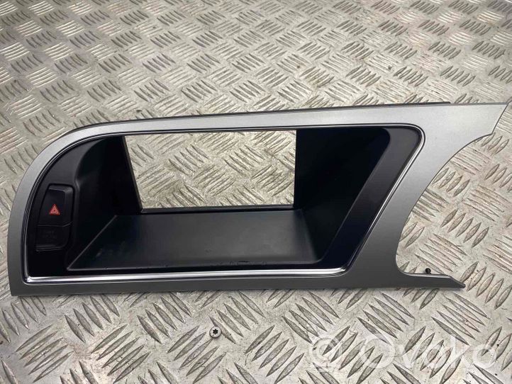 Audi A5 8T 8F Cadre, panneau d'unité radio / GPS 8T2857185F