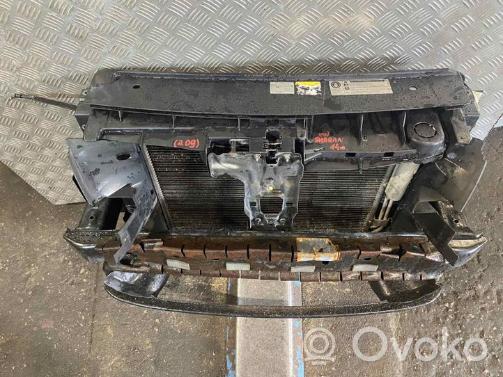 Volkswagen Sharan Pannello di supporto del radiatore 5N0121253P