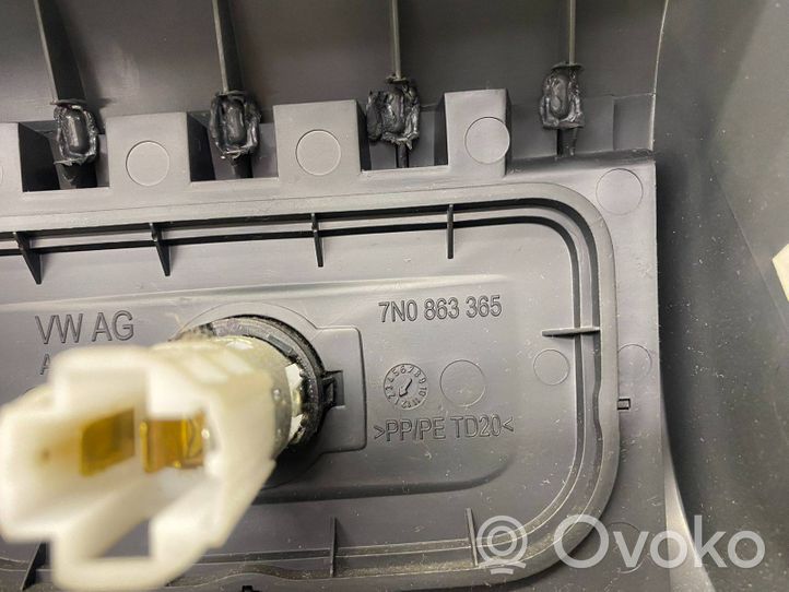 Volkswagen Sharan Autres éléments de console centrale 7N086253382