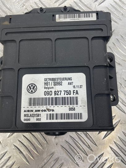 Volkswagen Touareg I Voimansiirron vaihteiston venttiilin kotelo 09D927750FA