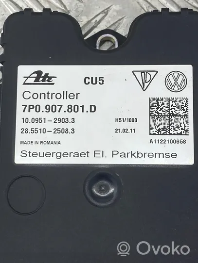 Volkswagen Touareg II Modulo di controllo del freno a mano 7P0907801D