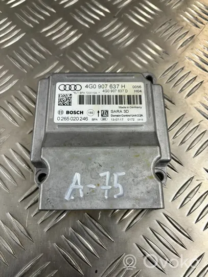 Audi A6 S6 C7 4G Sensore di imbardata accelerazione ESP 4G0907637H