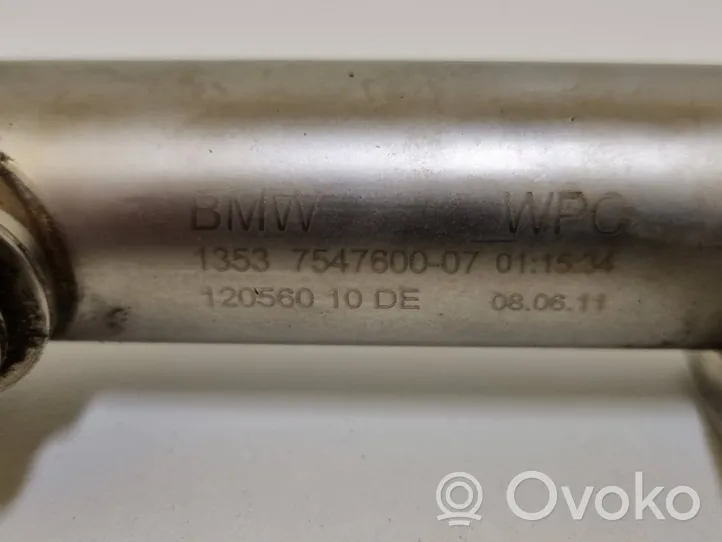 BMW 7 F01 F02 F03 F04 Tubo principal de alimentación del combustible 7547600