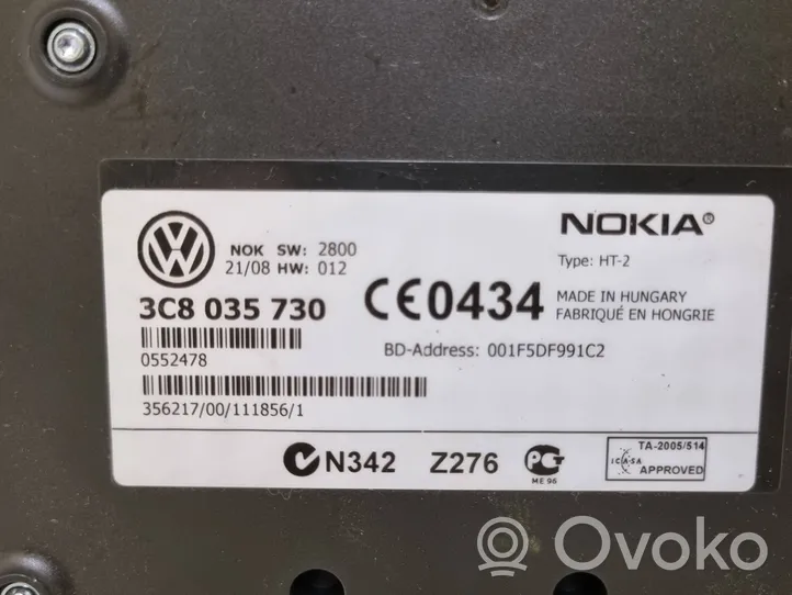 Volkswagen PASSAT B6 Sterownik / Moduł sterujący telefonem 3C8035730