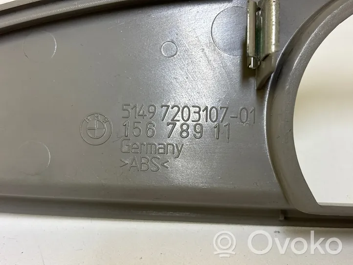 BMW 3 E90 E91 Protector del borde del maletero/compartimento de carga 7203107