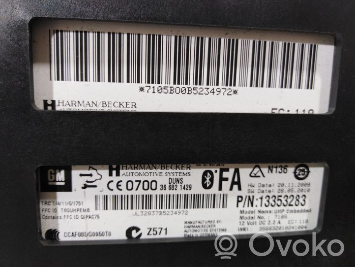 Opel Insignia A Bluetooth modulis 13353283