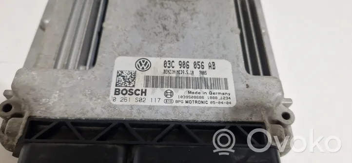 Volkswagen Golf Plus Sterownik / Moduł ECU 03C906056AB