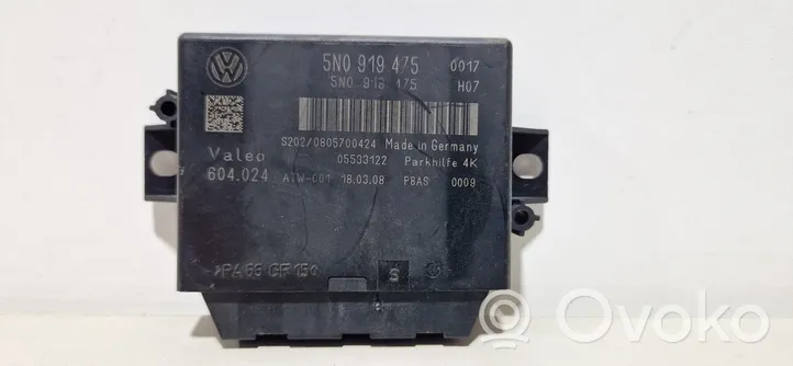 Volkswagen Tiguan Sterownik / Moduł parkowania PDC 5N0919475