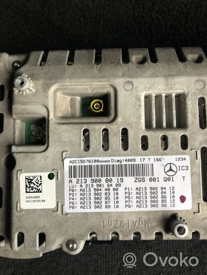 Mercedes-Benz E W213 Tachimetro (quadro strumenti) A2139008019