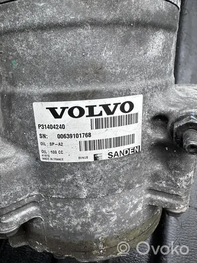 Volvo S90, V90 Ilmastointilaitteen kompressorin pumppu (A/C) 31404240