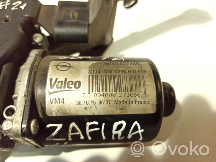 Opel Zafira C Moteur d'essuie-glace W000027366
