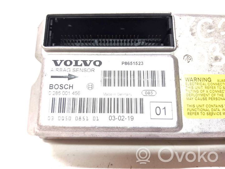 Volvo XC70 Module de contrôle airbag 0285001456