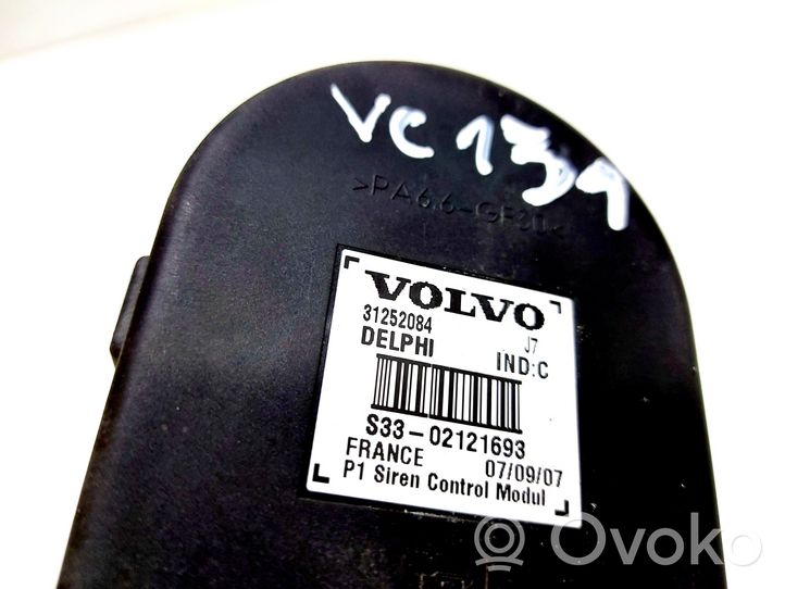 Volvo C70 Alarm system siren 31252084