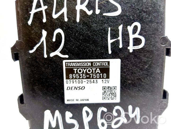 Toyota Auris 150 Vaihdelaatikon ohjainlaite/moduuli 8953575010
